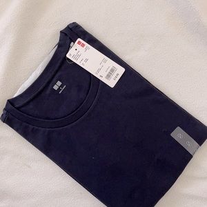 Uniqlo Stretch Cotton Crew Neck Long Sleeve T